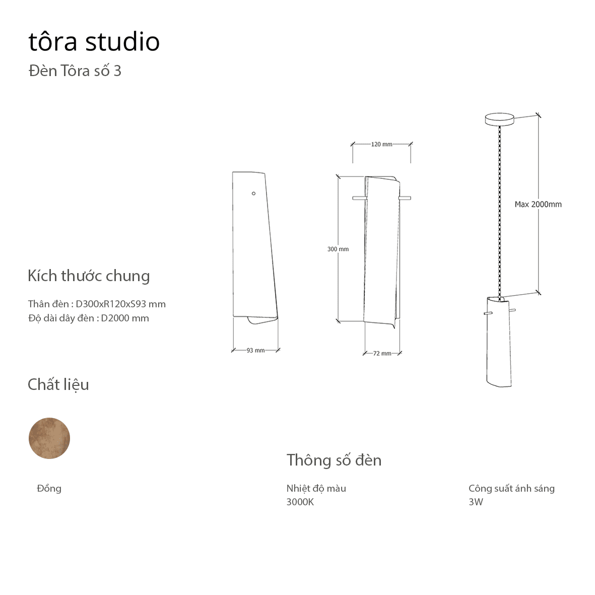 Đèn Tôra số 3 - Image 4
