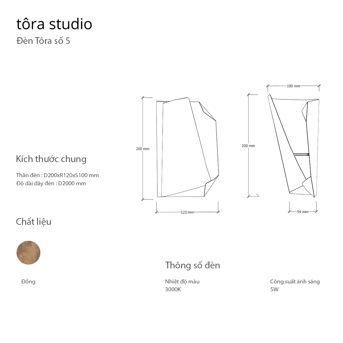 Đèn Tôra số 5 - Image 3